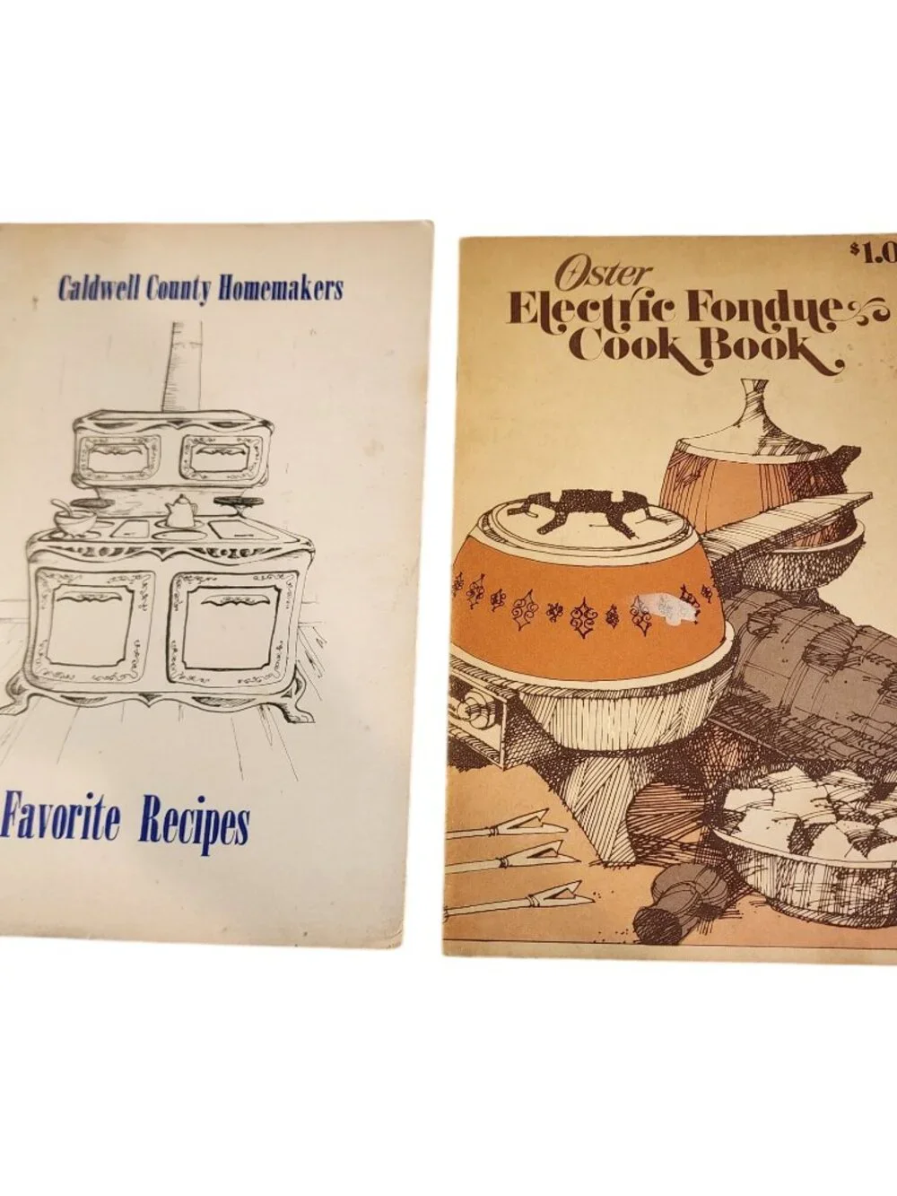Vintage Assortment PaperBack Cookbooks vegetables Rum Betty Crocker